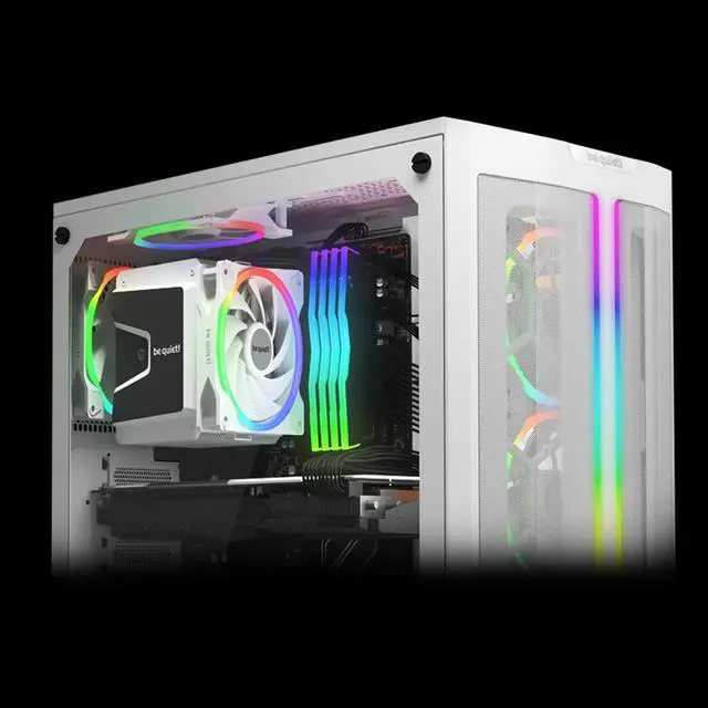 Alt view image 5 of 7 - be quiet! LIGHT WINGS WHITE 120mm PWM TRIPLE PACK