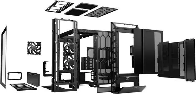Alt view image 5 of 7 - be quiet! Dark Base PRO 901 Black - 3 Silent Wings 4 PWM
