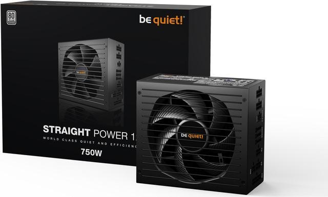 Alt view image 4 of 7 - be quiet! Straight Power 12 750W ATX 3.0 Power Supply | 80+ Platinum Efficiency | PCIe 5.0 | High Performance 12v Rail | Japanese 105°C Capacitors | Low Noise | 10 Year Warranty