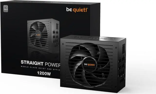 Alt view image 4 of 7 - be quiet! Straight Power 12 1200W ATX 3.0 Power Supply | 80+ Platinum Efficiency | PCIe 5.0 | Japanese 105°C Capacitors | Fully Modular PSU | 12v Rail System | 10 Year Warranty | BN517