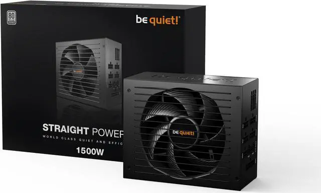 Alt view image 4 of 7 - be quiet! Straight Power 12 1500W ATX 3.0 Power Supply | 80+ Platinum Efficiency | PCIe 5.0 | Fully Modular | Japanese 105°C Capacitors | 10 Year Warranty