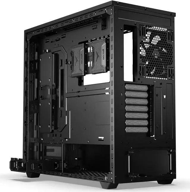 Alt view image 5 of 7 - be quiet! Shadow Base 800 - Mid-Tower PC Gaming Case - 420mm radiators or E-ATX motherboards Support - Black
