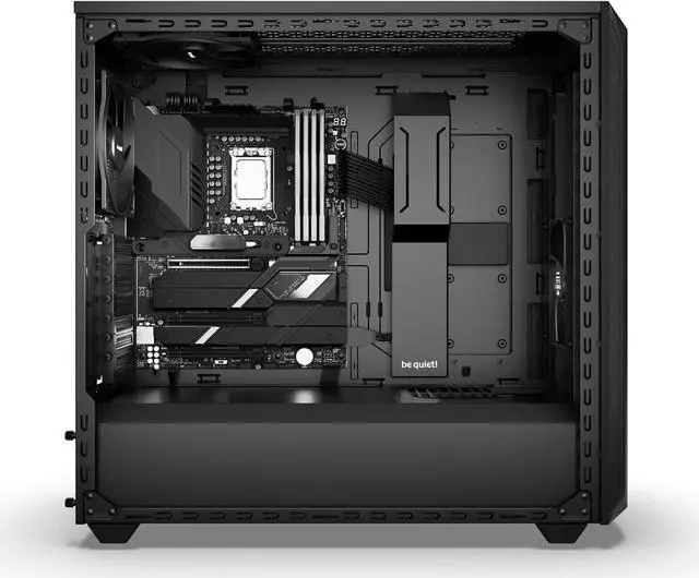 Alt view image 3 of 7 - be quiet! Shadow Base 800 - Mid-Tower PC Gaming Case - 420mm radiators or E-ATX motherboards Support - Black