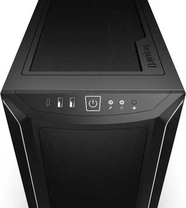 Alt view image 6 of 7 - be quiet! Shadow Base 800 DX - ARGB - Mid-Tower PC Gaming Case - 420mm radiators or E-ATX motherboards Support - Black