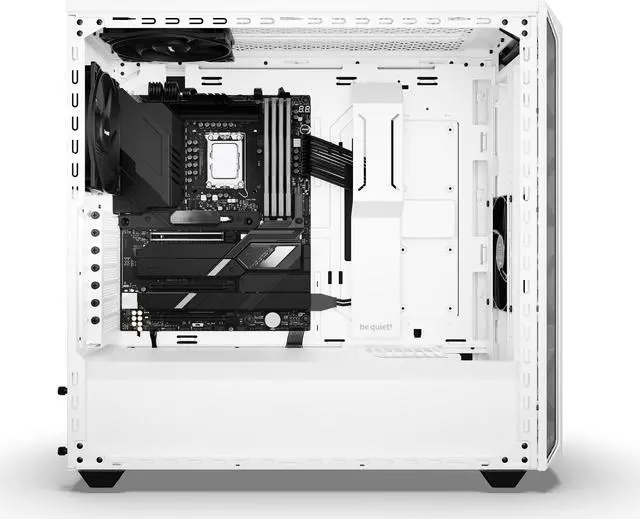 Alt view image 3 of 7 - be quiet! Shadow Base 800 DX -ARGB - Mid-Tower PC Gaming Case - 420mm radiators or E-ATX motherboards Support -White