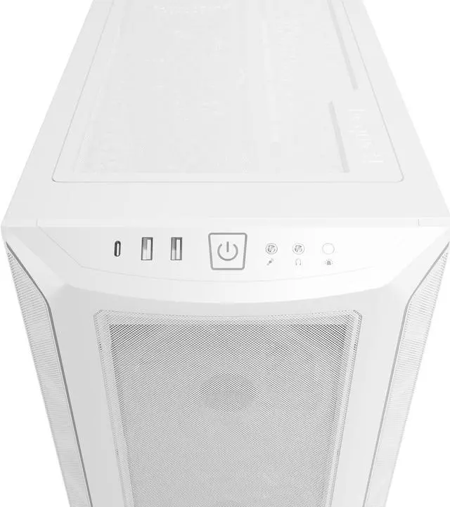 Alt view image 5 of 6 - be quiet! Shadow Base 800 FX - ARGB - 4 Light Wings 140mm PWM Fans - Mid-Tower PC Gaming Case - 420mm radiators or E-ATX motherboards Support -White