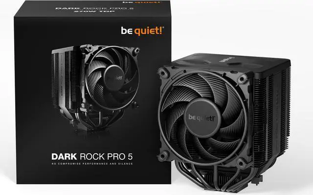 Alt view image 7 of 7 - be quiet! Dark Rock Pro 5 | TDP 270W CPU Cooler | Air Cooler | Intel LGA 1851 1700 1200 1150 1151 1155 | AM5 AM4 | BK036