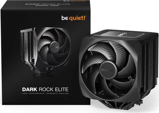Alt view image 7 of 7 - be quiet! Dark Rock Elite - TDP 280W CPU Cooler - Air Cooler - Intel LGA 1851,1700,1200,1150,1151,1155 - AMD AM5, AM4 (BK037)