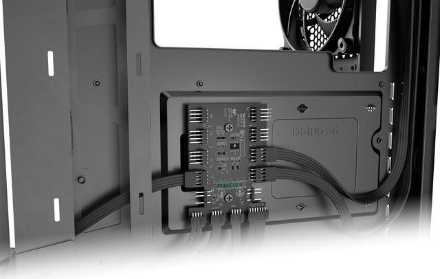 Alt view image 7 of 7 - be quiet! Dark Base 701 Mid Tower PC Case | Mesh Front | Airflow Optimized | 3 Pre-Installed Silent Wings 4 Fans | ARGB Lighting with Controller | Tempered Glass | PWM and ARGB Hub | Black