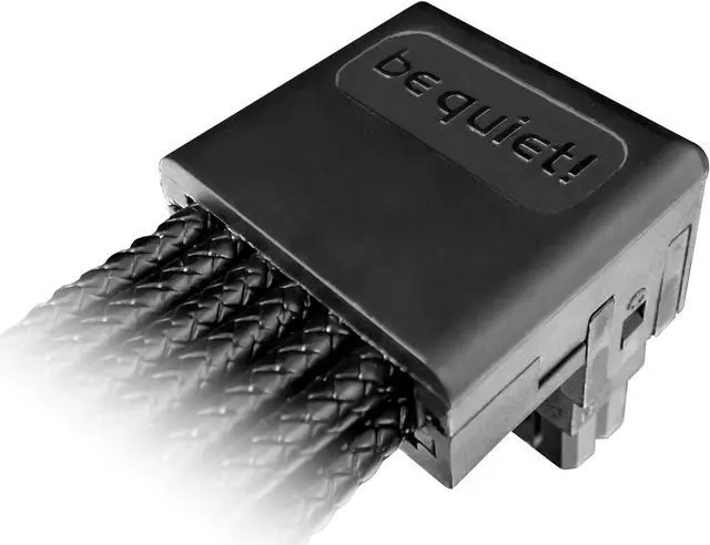 Alt view image 3 of 4 - be quiet! | 12VHPWR 90° Adapter Cable | 12V - 2X6 | PCI-E | 40 Series | 90 - degree | ATX 3.0 PSU be quiet! PSU compatibility | BC073