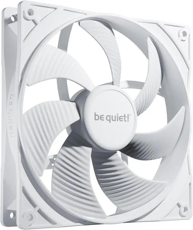 Main image of PURE WINGS 3 | 140mm Quiet PWM Case Fan | White | High top-end Speed with Low Minimum RPM | Extraordinary air Pressure | BL112