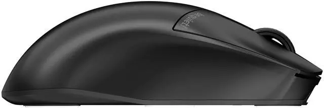 Alt view image 4 of 7 - be quiet! Dark Perk Ergo PC mouse | 55g lightweight | ultra-long wireless battery life | 8,000Hz polling rate | PixArt PAW3950 sensor | 32,000 DPI | optical 70m switches | 100% PTFE glide skates