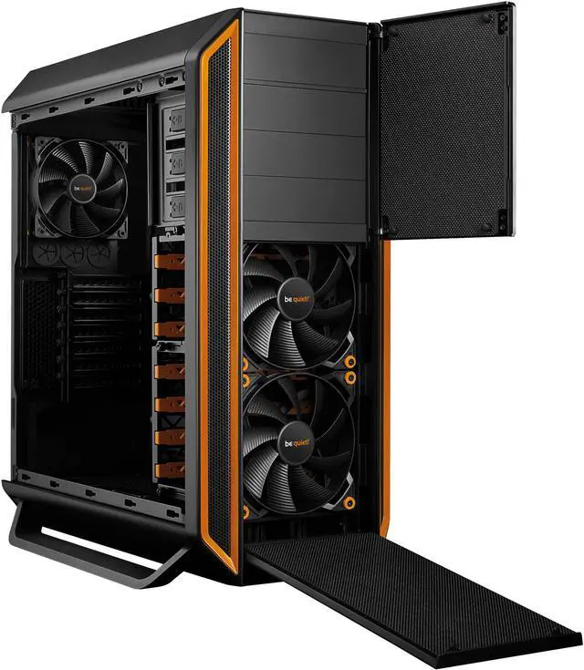Alt view image 2 of 7 - be quiet! SILENT BASE 800 ATX Full Tower PC Case - Orange