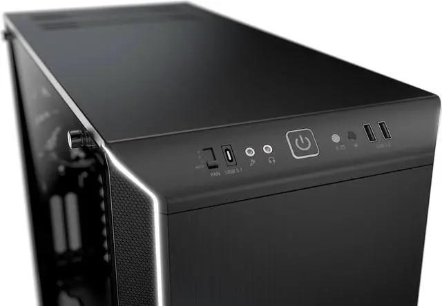 Alt view image 6 of 10 - be quiet! DARK BASE 700 Mid-Tower Case - RGB LED Lights/6 Color Switch