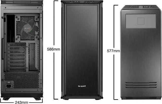 Alt view image 2 of 7 - be quiet! Dark Base Pro 900 Black rev. 2