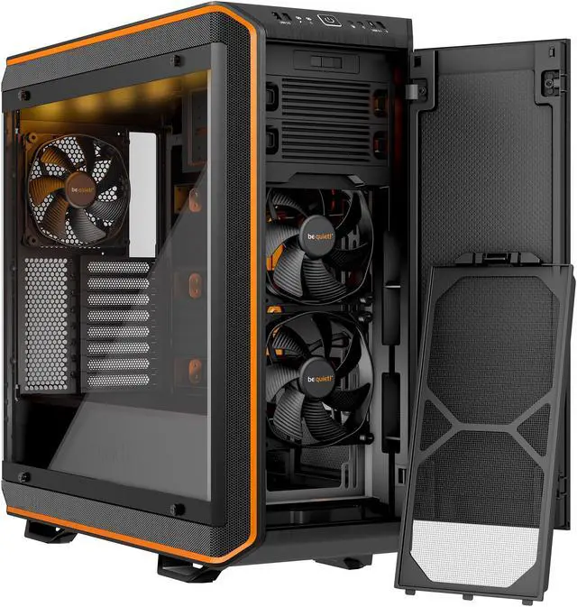 Alt view image 4 of 10 - be quiet! Dark Base Pro 900 Orange rev.2