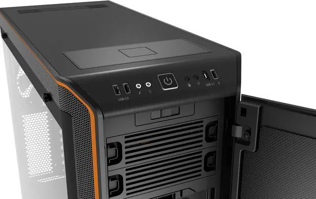 Alt view image 6 of 10 - be quiet! Dark Base Pro 900 Orange rev.2