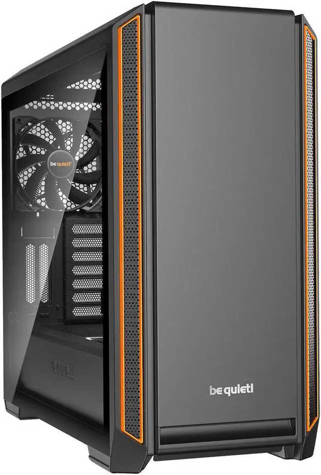 【PCケース】 Silent Base 601 Windows orange SILENT BASE 601 | Orange silent premium PC cases from be quiet!