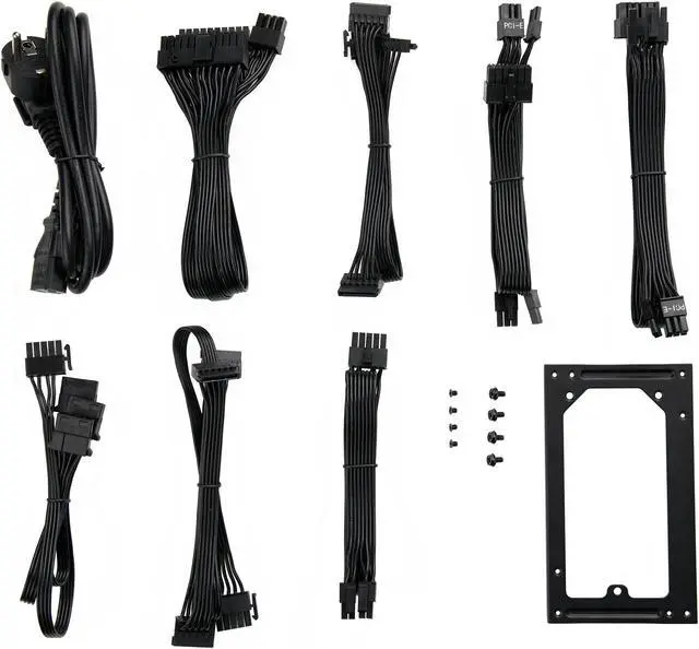 Alt view image 4 of 4 - be quiet! SFX L Power 600W Power Supply | 80 PLUS Gold Efficiency | Full Cable Selection | Quiet Operation | SFX to ATX Adapter Bracket