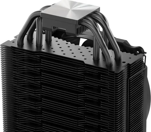 Alt view image 5 of 7 - be quiet! Dark Rock Slim CPU Air Cooler | 180W TDP | Compact Air Cooler | LGA 1700 1200 2066 1150 1151 1155 2011(-3) Square ILM | Intel and AMD 4/5 Support | Low Noise Cooler | Black | BK024