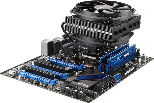 Alt view image 3 of 6 - be quiet! DARK ROCK TF Low Profile SilentWings CPU Cooler - 220W TDP