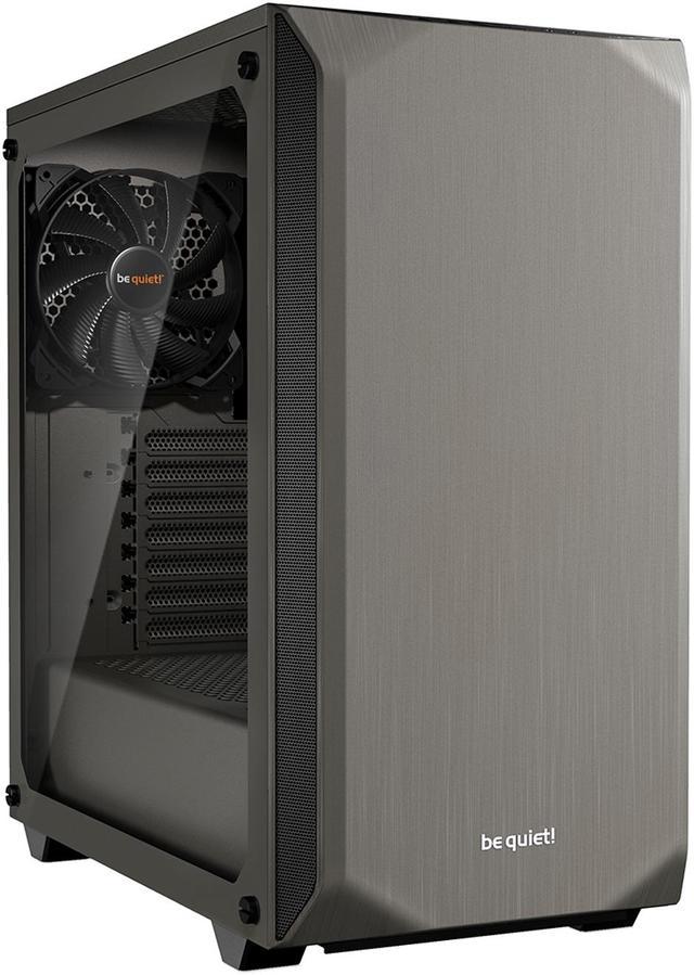 be quiet! Pure Base 500DX ATX Mid Tower PC case | ARGB | 3 Pre-Installed  Pure Wings 2 Fans | Tempered Glass Window | Black