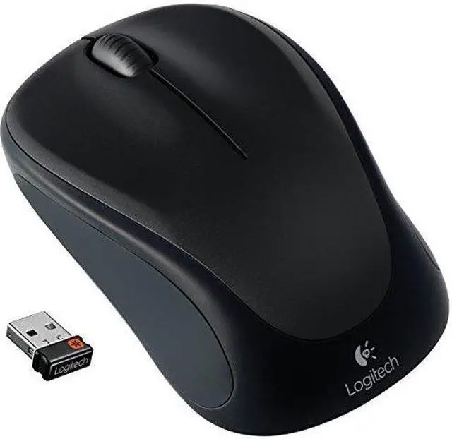 Alt view image 2 of 5 - Logitech Wireless Mouse m317 with Unifying Receiver, Black (910-003416)