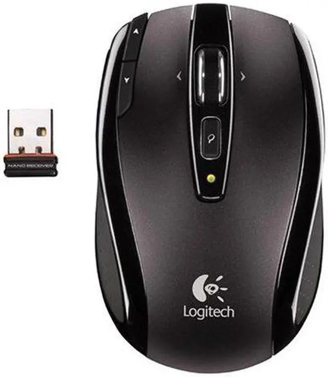 Alt view image 2 of 6 - Logitech VX Nano Cordless Laser Mouse for Notebooks (Black)