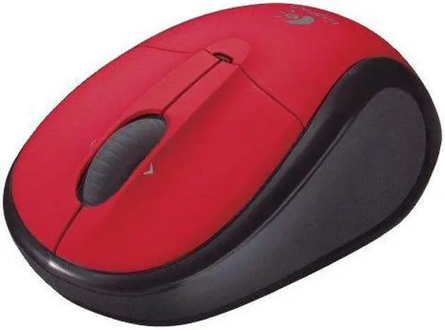 Alt view image 3 of 4 - Logitech V220 Cordless Optical Mouse for Notebooks (Scarlet Red)