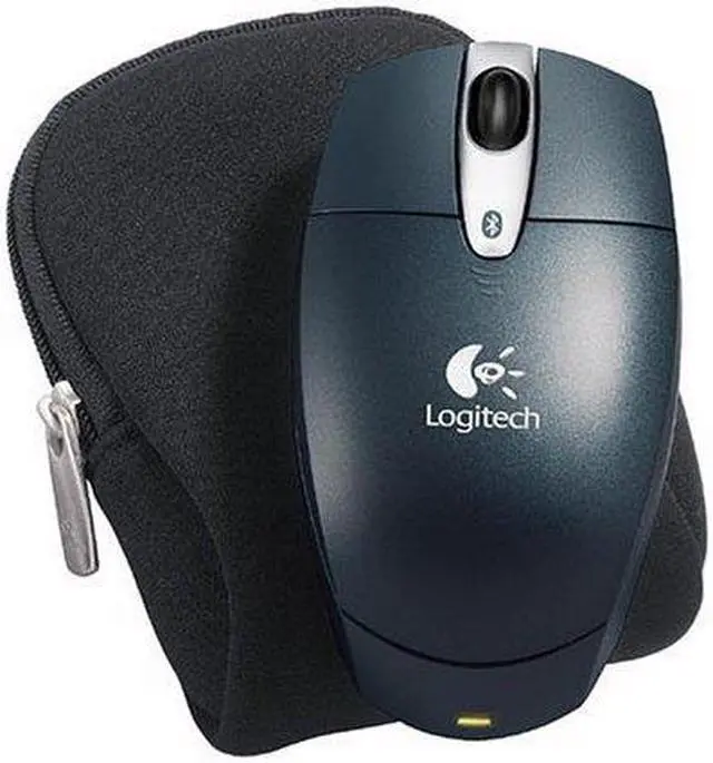 Alt view image 4 of 4 - Logitech V270 Cordless Optical Bluetooth Mouse- Charcoal