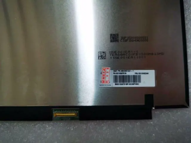 Alt view image 2 of 2 - 4k UHD 3840x2160 40Pin EDP Matrix LCD Screen MNE001EA1-1 for Lenovo Thinkad T14 P14S Gen1 T14S X1 Carbon 8th Laptop LCD screen 5D10V82348