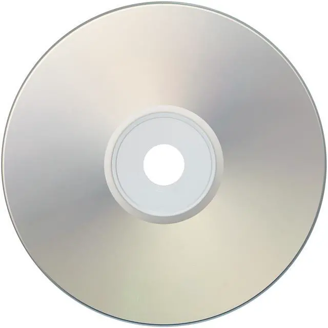 Alt view image 2 of 6 - 100 Pack Ritek Pro (Professional Grade) CD-R 52X 700MB Shiny Silver Lacquer Silk Screen Printable Blank Media Recordable Disc