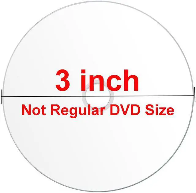 Alt view image 2 of 2 - 50 Pack Smartbuy Mini DVD-R 3 inch 8cm 4X 1.4 GB 30 Min Blank Recordable Disc For Camcorders Handycam
