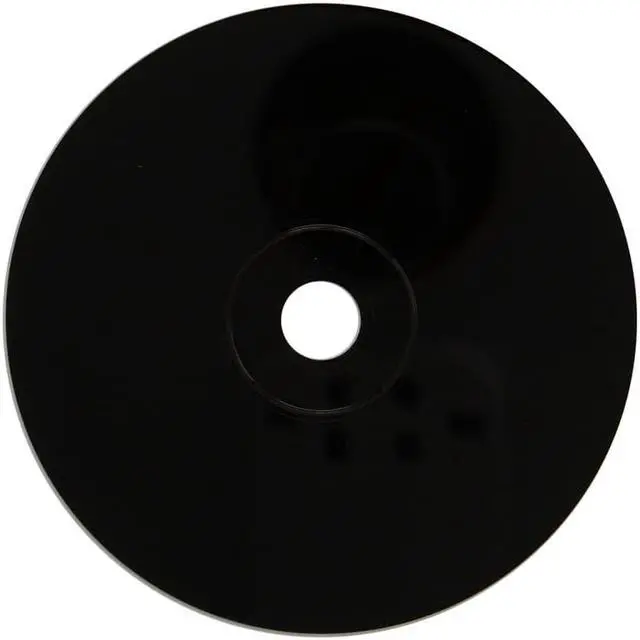 Alt view image 3 of 5 - 50 Pack Smartbuy Black on Black CD-R 52X 700MB 80 mins Double Side Black Vinyl Blank Recordable Disc