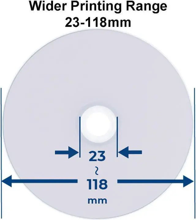 Alt view image 7 of 7 - Ritek Pro CD-R 52X 700MB 80Min Professional Grade Watershield Water Resistant Glossy White Inkjet Hub Printable Blank Recordable Disc (600 Pack)