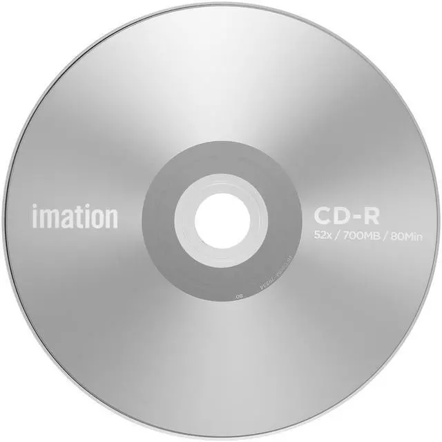 Alt view image 3 of 3 - Imation CD-R 52X 700MB/80Min Branded Logo Blank Media Recordable Data Disc (50 Pack)