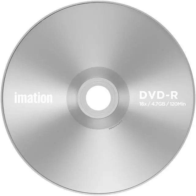 Alt view image 2 of 3 - Imation DVD-R 16X 4.7GB/120Min Branded Logo Blank Media Recordable Data Disc (50 Pack)