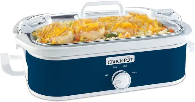 Alt view image 6 of 12 - Crock-Pot 3.5-Quart Casserole Crock Slow Cooker, Charcoal SCCPCCM350-CH