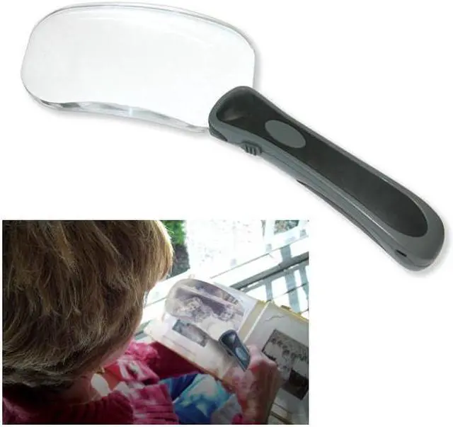 Main image of Carson Optical RM-77 Rectangle Rim Free Magnifier