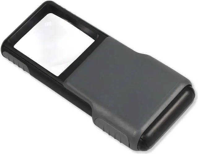 Alt view image 2 of 12 - CARSON PO-55 5x slide-out led magnifier with protective sleeve