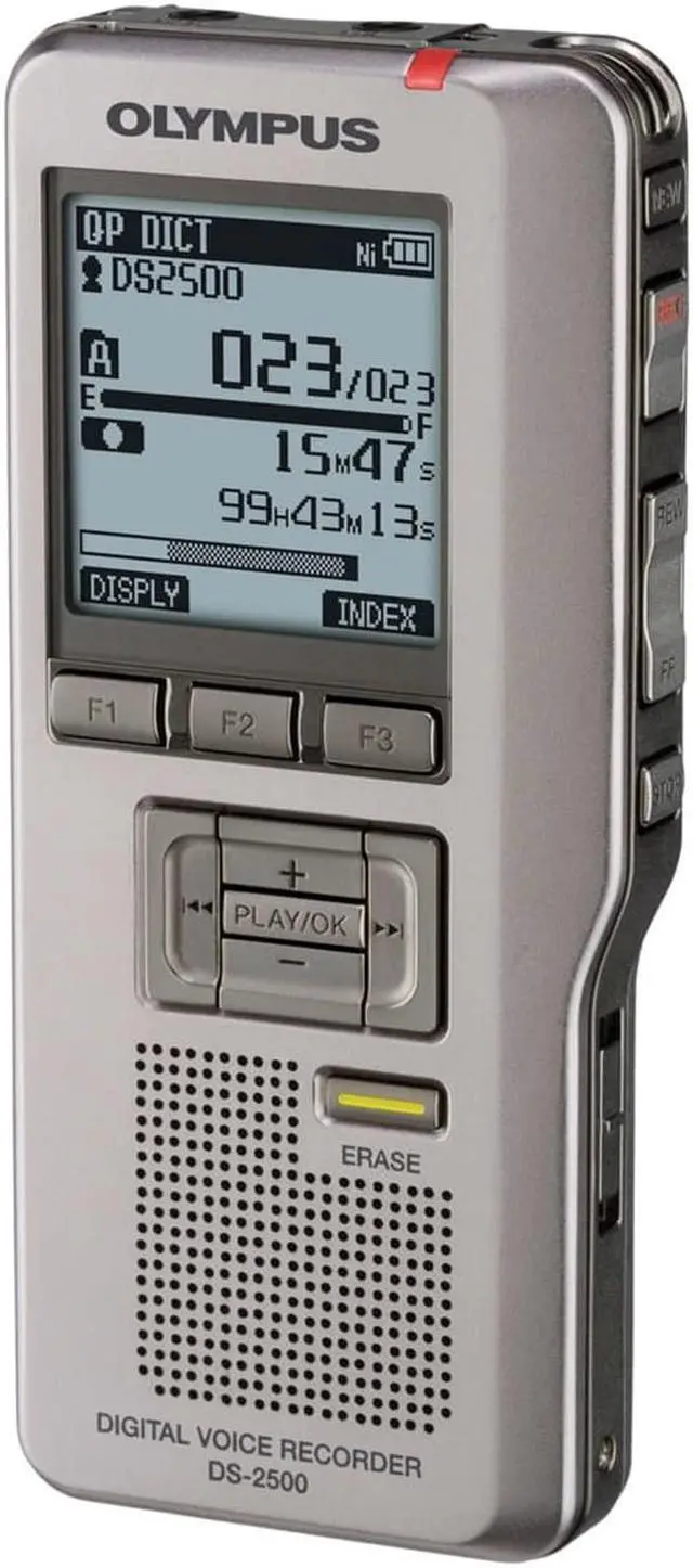 Alt view image 3 of 10 - Olympus DS-2600 Digital Voice Recorder