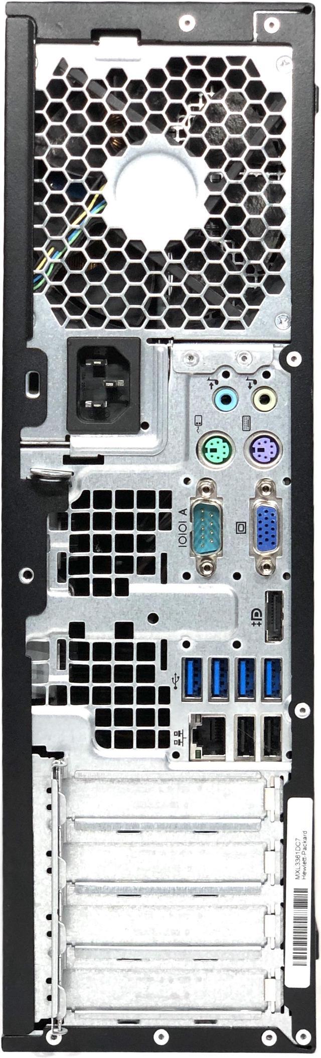 Alt view image 5 of 5 - HP Compaq Elite 8300 Desktop SFF Intel Core i7 3770 3.4GHZ 8GB Ram 500GB Hard Drive Windows 10 Pro GB