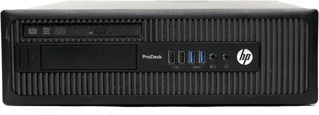 Alt view image 3 of 5 - HP ProDesk 600 G1 Desktop SFF, Intel Core i5-4590, 3.3GHz, 8GB DDR3 Memory, 500GB Hard Drive, Windows 10 Pro, Grade B