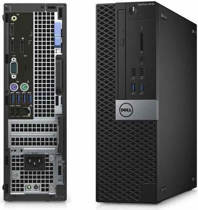 Alt view image 2 of 6 - Dell OptiPlex 5040 SFF Desktop Intel Quad Core i7-6700 3.40GHz 8 GB DDR4 128 GB M.2 SSD + 1TB HD Windows 10 Pro