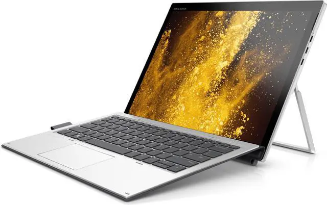 Alt view image 3 of 6 - HP Elite X2 1013 G3 Detachable 2-IN-1 Business Tablet Laptop 13" 3K IPS Touchscreen (3000 x 2000 Resolution) 8th Intel Core i5-8350U 1.7GHz 256 GB SSD 16 GB DDR3 RAM WiFI BT Webcam Windows 11 Pro