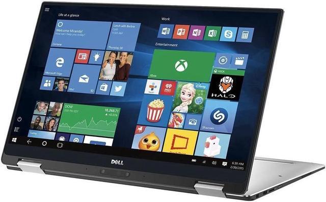 Alt view image 5 of 7 - Dell XPS 13 9365 13" FHD Touchscreen (1920x1280) convertable 2-IN-1 Business Tablet Laptop - Intel Core i7-7Y75 256 GB SSD 8GB RAM WiFI BT Webcam Windows 10 Pro