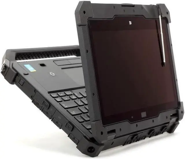 Alt view image 3 of 7 - DELL Latitude Rugged 7214 Military Grade 2 in 1 Notebook 12” HD Touchscreen Convertible Tablet - 6th Gen Intel Core i5-6300U 8 GB DDR4 512GB SSD Wi-Fi Webcam Windows 10 Pro