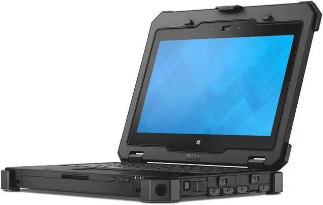 Alt view image 4 of 7 - DELL Latitude Rugged 7214 Military Grade 2 in 1 Notebook 12” HD Touchscreen Convertible Tablet - 6th Gen Intel Core i5-6300U 8 GB DDR4 512GB SSD Wi-Fi Webcam Windows 10 Pro