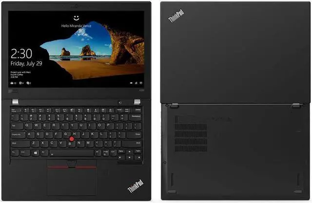 Alt view image 7 of 7 - Lenovo ThinkPad x280 12.5" HD 1366 x 768 Ultrabook Notebook  8th Gen Intel QUAD Core i5-8350U 256 GB SSD 16GB DDR4 RAM Webcam Windows 11 Pro