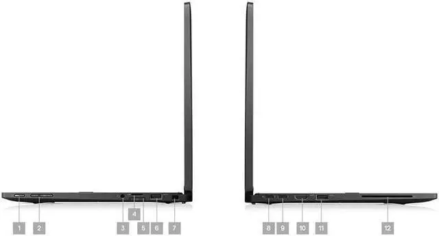 Alt view image 7 of 9 - Dell Latitude 7000 Series (7390) 13.3" Flip Design Convertible Notebook (2 in 1) 13.3” FHD 1920 x 1080 Touchscreen – 8th Gen Intel QUAD Core i7-8650U 512 GB SSD 8GB DDR4 RAM Webcam Windows 11 Pro